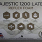 Majestic 1200 Latex Mattress Memory Foam and Latex 